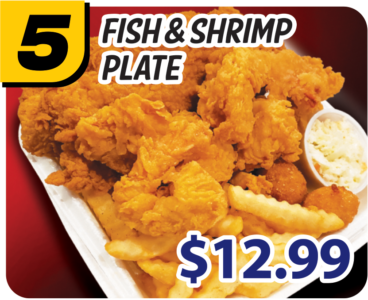 Fish & Shrimp Plate